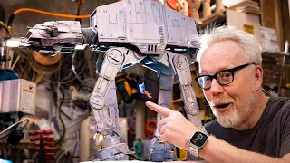 Adam Savage's One Day Builds: AT-AT Walker Paint and Electronics!
