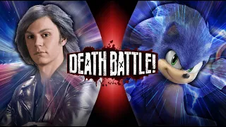 Sonic VS Quicksilver (Paramount Vs FOX) Death Battle Fan Made Trailer