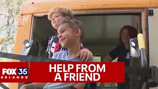 Student fixes wheelchair lift on school bus