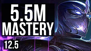 SHEN vs CHO'GATH (TOP) | 5.5M mastery, 6 solo kills, 1000+ games, 9/3/7 | NA Diamond | 12.5