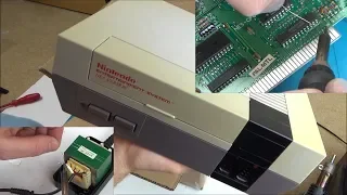 Trying to FIX a Faulty NES (Nintendo Entertainment System)