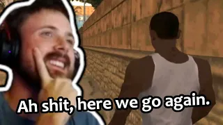 Forsen Reacts To This NEW Glitch Just BROKE GTA: San Andreas! (Speedrun)