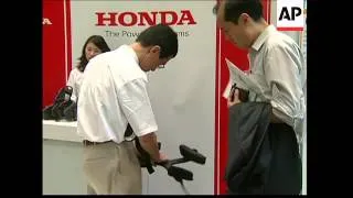 Honda presents the walking assistant robot