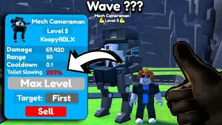 😱 WTF!! 👀 THIS *LEGENDARY* UNIT CAN BEAT ENDLESS MODE!? 🙀🔥 Toilet Tower Defense 🚽 | EP 71 (Roblox)