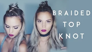 BRAIDED TOP KNOT | Kirsten Zellers