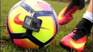 GoPro on a FOOTBALL!! (Epic Footage)