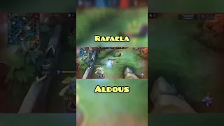 Rafaela vs aldous | By one #shorts