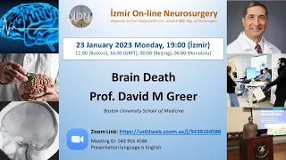 ION 315. ZOOM lecture, Greer: Brain Death, 23.01.23