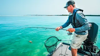 Sight Fishing for GIANTS in Crystal Clear Water