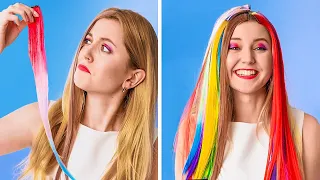 FUNNY 100 LAYERS CHALLENGE || 100 Layers Of Hair And Awkward Moments by 123 GO! GOLD