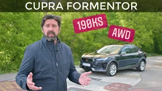 Cupra Formentor 190ks, 4x4 - testirao Neven Novak