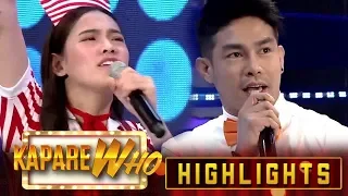 Jackque Gonzaga and Ion Perez go head-to-head in a rap battle | It's Showtime KapareWho