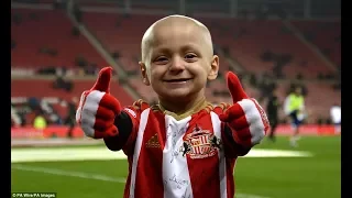 Heartbroken Bradley Lowery's the six-year-old's mother pays tribute 'superhero in the sky'