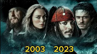 Pirates of the Caribbean _Пираты Карибского моря как изменили актеры 20 лет (2003 2023)