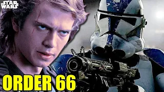 Why The Clones Didn't Target Anakin During Order 66 - Star Wars Explained