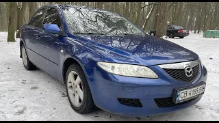 Обзор Mazda 6 2002 2.0 бензин автомат | Пацанская тачка до 6000$