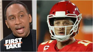 The Patrick Mahomes GOAT talk is over! - Stephen A. on the Chiefs' loss to Tom Brady | First Take