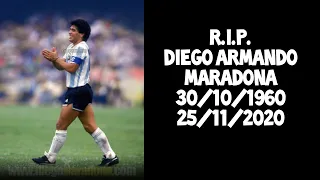 RIP Legend Diego Armando Maradona 25/11/2020