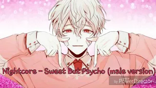 Nightcore - Sweet But Psycho (Male Version)