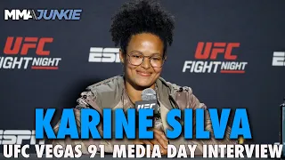 Karine Silva Taking Path to UFC Title 'One Step at a Time' | UFC on ESPN 55