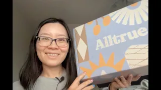 ASMR Unboxing 😌 AllTrue Winter2024 ❄️  ~ Page Flipping ~ Soft Spoken ~ Crinkles ~Brush on Microphone