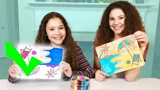 3 Marker Challenge! (Madison vs Sierra Haschak)