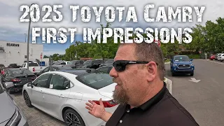 New 2025 Camry first impressions