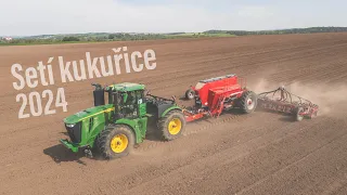 Corn planting 2024 - John Deere 9R 490 & NEW Horsch Maestro 16 SX 🌽 AGRO STAŇKOV a.s.