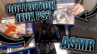 ASMR : Ma collection de jeux PS2! + tapping #asmr