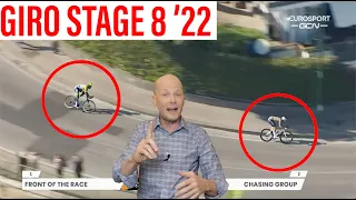 Girmay & MVDP Put the PRESSURE ON | Giro Stage 8 '22 | The Butterfly Effect