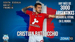 FUTBOLISTAS ARGENTINOS POR EL MUNDO🌎: FRANCIA. Conocé a CRISTIAN BATTOCCHIO, del STRADE BRESTOIS