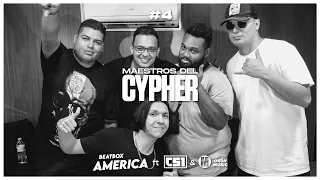 MAESTROS DEL CYPHER | #4: KING INERTIA, SHARKZ, GRIZZY FREAK, BEAT G Y MELKY