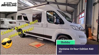 Gibt es noch preiswerte Wohnmobile?🤔🧐Wir haben eins gefunden! Hobby VanTana Ontour Edition K60 FT!