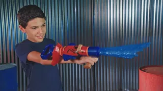 HOMEM ARANHA LANÇA DARDOS VINGADORES GUERRA INFINITA NERF   HASBRO E2134