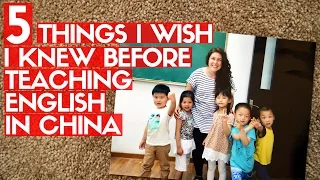 5 TIPS FOR TEACHING ENGLISH IN CHINA