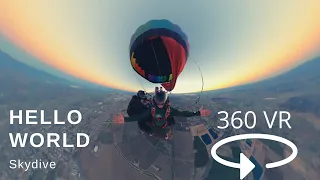 Hot Air Balloon Skydive | RAW 360 VR