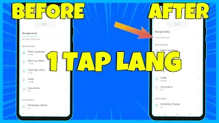 HOW TO CLEAR CACHE IN REALME PHONE IN ONE TAP ONLY [TAGALOG]