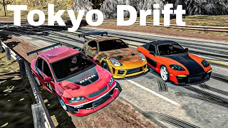 TOKYO DRIFT FILM with @peepsmedia & @ertdaniel7754 | Car Parking Multiplayer