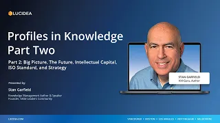 Stan Garfield Presents: Profiles in Knowledge Part Two - Big Picture, The Future, Strategy...