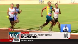 Drama as athletes stage protests at the African Games National Athletics trials at Nyayo stadium