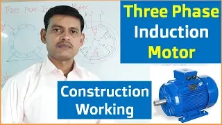 Three Phase Induction Motor Working Construction in Hindi -