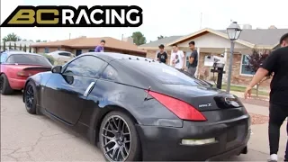 Installing Bc racing coilovers on a 350z (bc extreme lows)