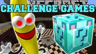 Minecraft: I'M A BANANA CHALLENGE GAMES - Lucky Block Mod - Modded Mini-Game