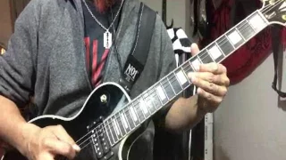 Drag the waters guitar solo cover / Pantera