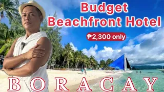 BUDGET BEACHFRONT HOTEL in BORACAY