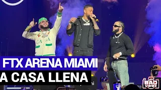 CONCIERTO!! El ALFA EL JEFE EN FTX ARENA MIAMI 2021 / BAD VIEWS