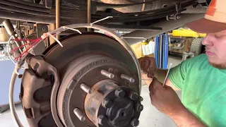 Wheel light install