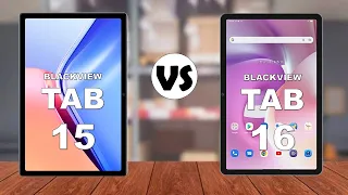 Blackview Tab 15 vs Blackview Tab 16