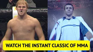 AMERICAN GIANT wanted to BREAK Russian fighter, but instead... watch the instant classic of MMA!