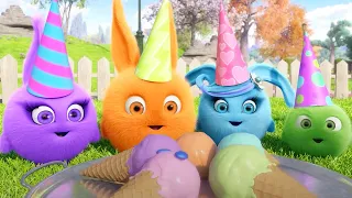 SUNNY BUNNIES - ICE CREAM PARTY | SEASON 2 HITS | Cartoons for Kids